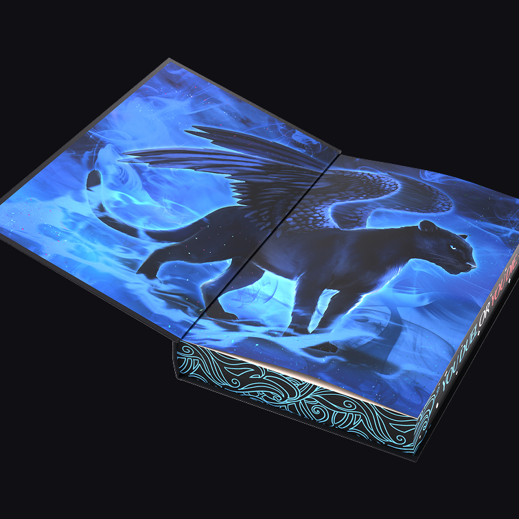 Custom endsheets by Kateryna Vitkovska. 