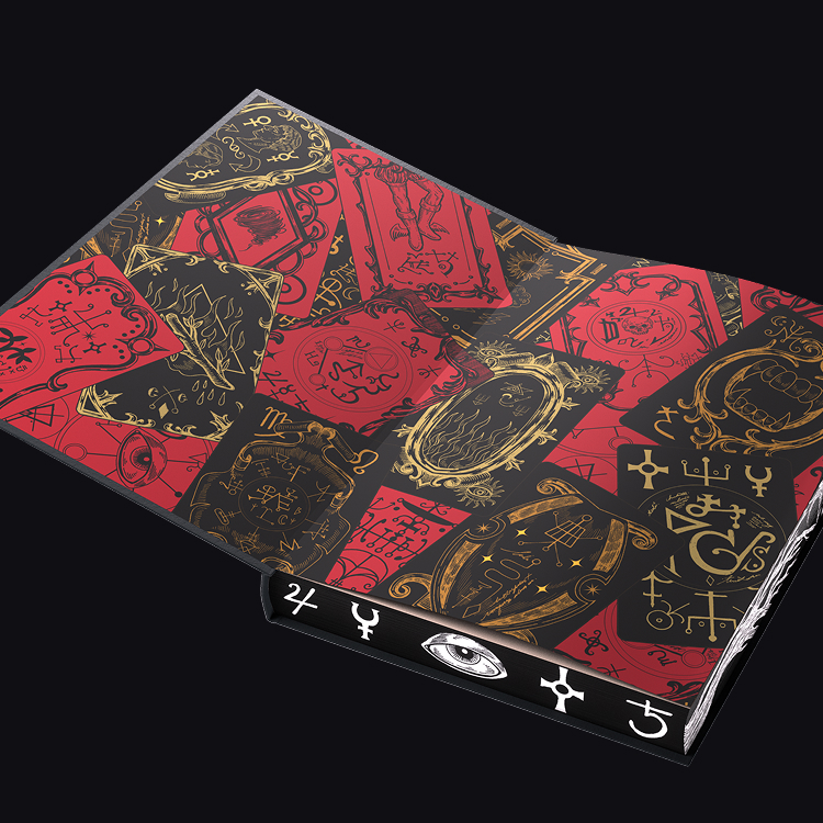 Custom endsheets by @nong247