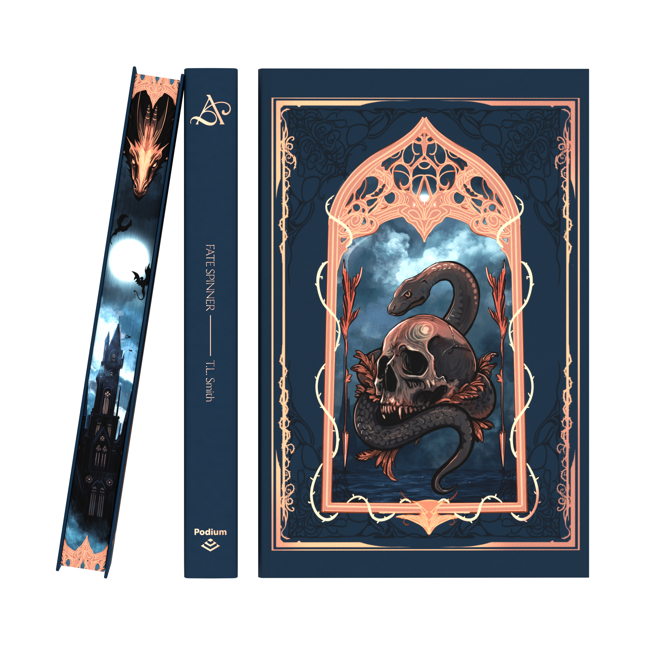 Custom hardcase illustration by PHE / Ophélie Mähl