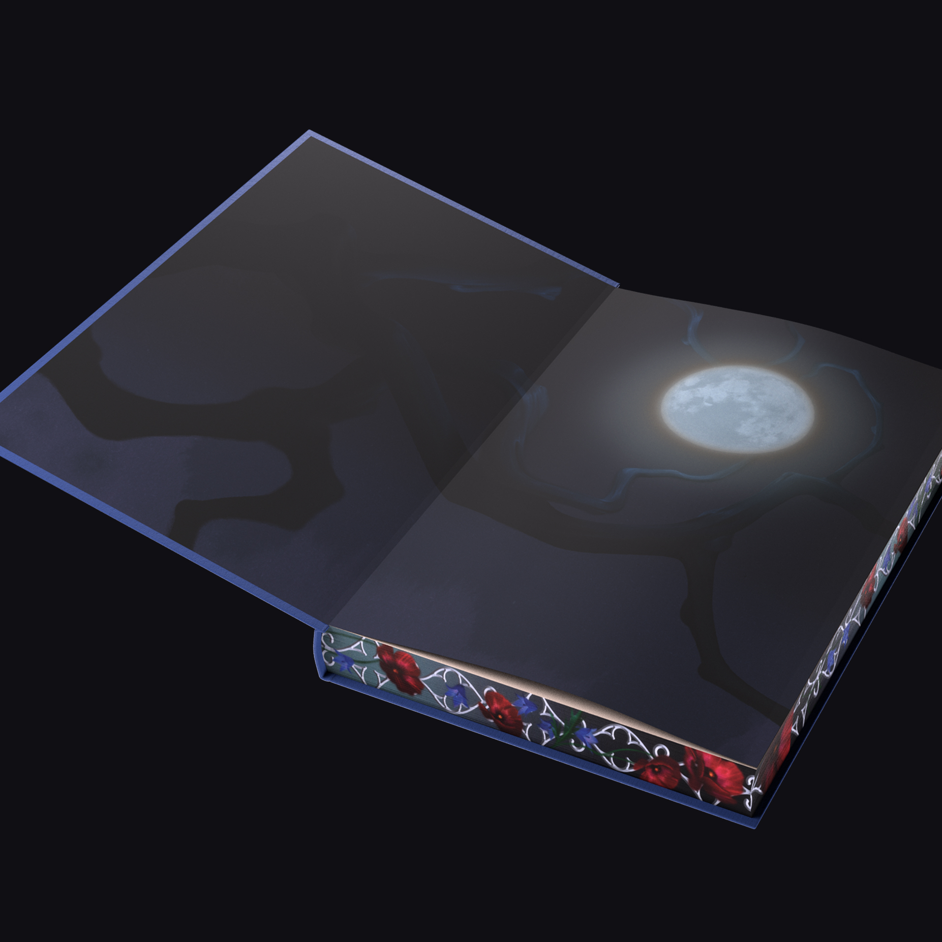 Custom endsheets by Danzhu Hu.